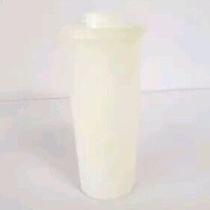Vintage Tupperware Tumbler With White  Lid 107-10 ( Orlando Florida)